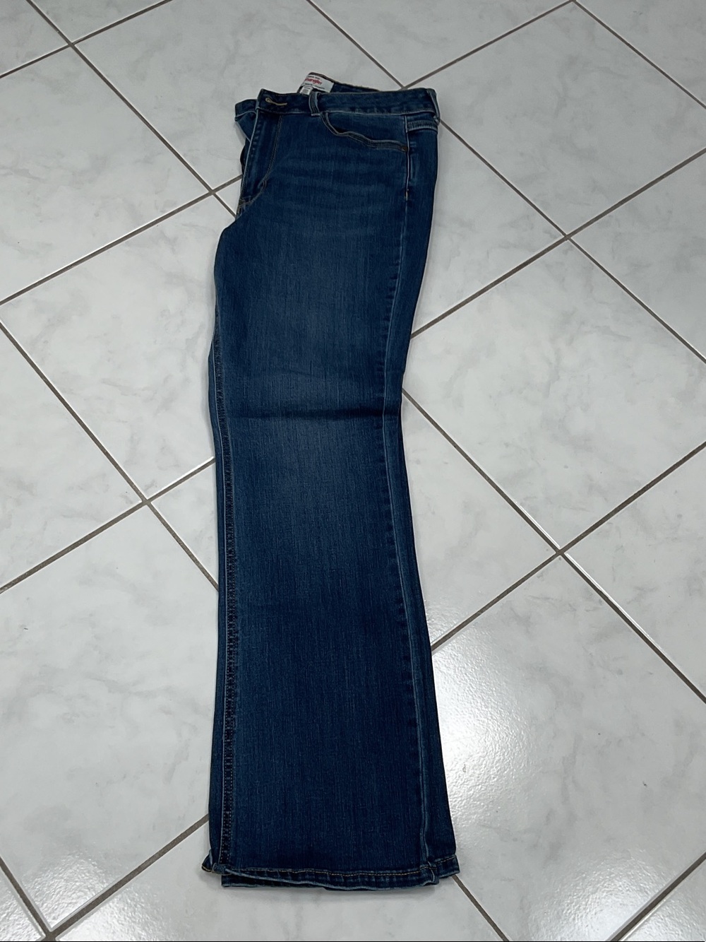 Wrangler Women's Dark Indigo Flared Jeans